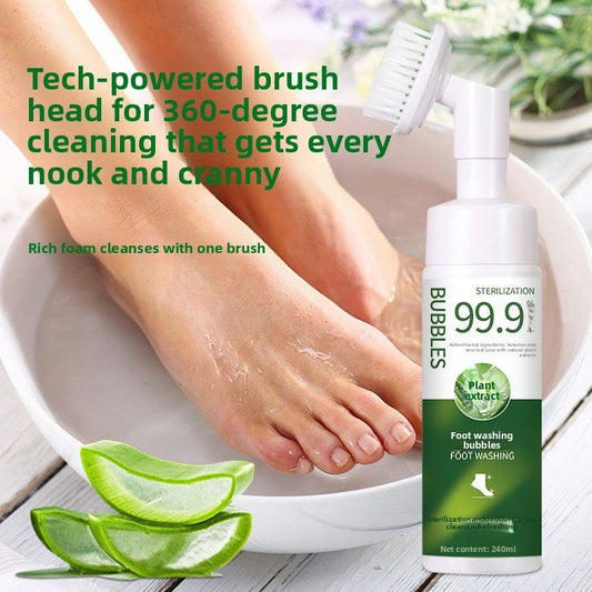 Antibacterial Foot Wash For Stinky Feet With 360° Brush