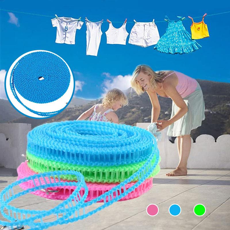 🏆LAST DAY SPECIAL PRICE⚡50K+ SOLD💕Windproof Non-Slip Clothesline