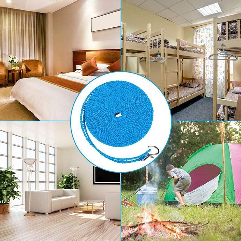 🏆LAST DAY SPECIAL PRICE⚡50K+ SOLD💕Windproof Non-Slip Clothesline