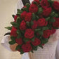 Crochet Rose Bouquet Knitted Blanket