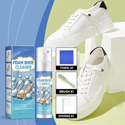 ⏰🔥LIMITED TIME 50% OFF! 👟 Portable Shoe Stain Remover Kit – 50K+ Sold, Easy & Quick Cleaning Anywhere ✨💦
