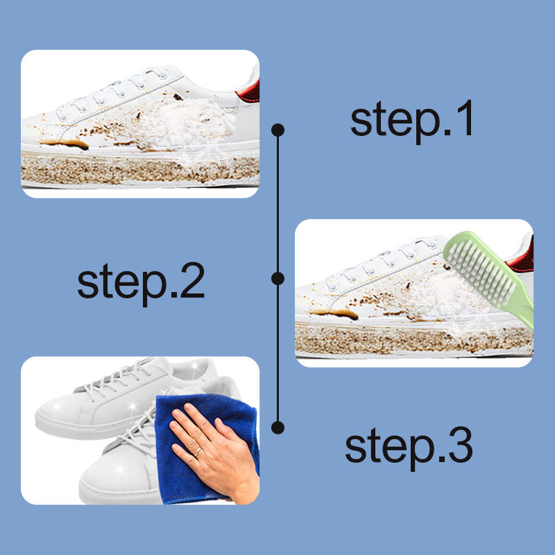 ⏰🔥LIMITED TIME 50% OFF! 👟 Portable Shoe Stain Remover Kit – 50K+ Sold, Easy & Quick Cleaning Anywhere ✨💦