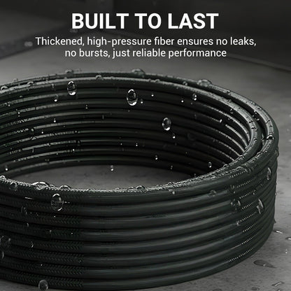 🚿 HOT SALE! ⚡ High-Pressure Sewer Jetter Hose with Nozzle – Strong Pressure Cleaning, Flexible & Durable, Anti-Kink Design, Universal Compatibility for Pipeline & Sewer Unblocking 🛠️