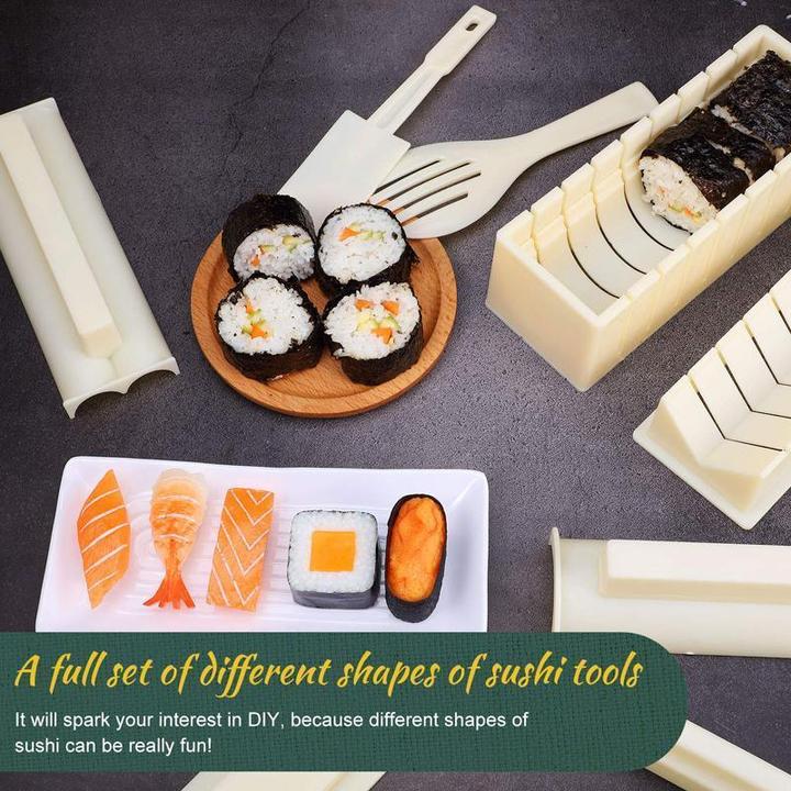 ⏳Time-Limited Special⏰DIY Sushi Mold – Easy to use, BPA-free & reusable – Make perfect sushi rolls at home 🌸