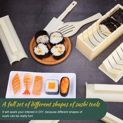 ⏳Time-Limited Special⏰DIY Sushi Mold – Easy to use, BPA-free & reusable – Make perfect sushi rolls at home 🌸