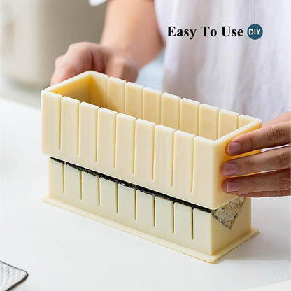 ⏳Time-Limited Special⏰DIY Sushi Mold – Easy to use, BPA-free & reusable – Make perfect sushi rolls at home 🌸