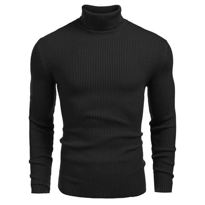 💯 Premium Softness | Men's Soft Knit Turtleneck Sweater