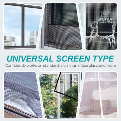 🪟 Self-Adhesive DIY Window Screen Repair Tape – Quick Fix for Holes & Tears, Easy No-Tool Repair ✨🛠️