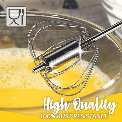 🎄Buy 1 Get 1 Free🥚Stainless Steel Semi-Automatic Whisk