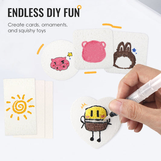 Magic 3D Foam Texture Painting Kit