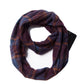 Unisex Stylish Plaids Infinity Scarf with Hidden Zipper