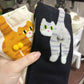 2 Pairs Funny Cat Balls Socks for Men & Women