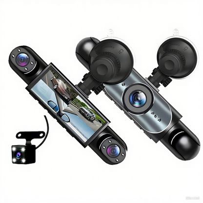 📹🌐 360° Eagle Eye | All-Round Parking Camera | 1080P HD & Loop Recording 🚨