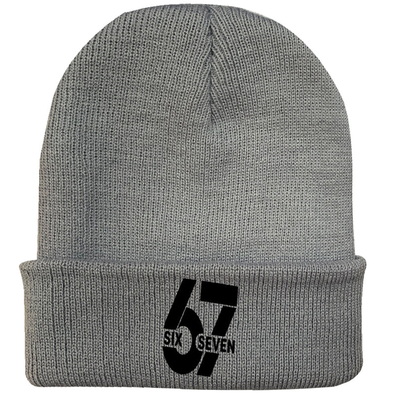 Comfortable & Warm Number 67 Graphic Beanie