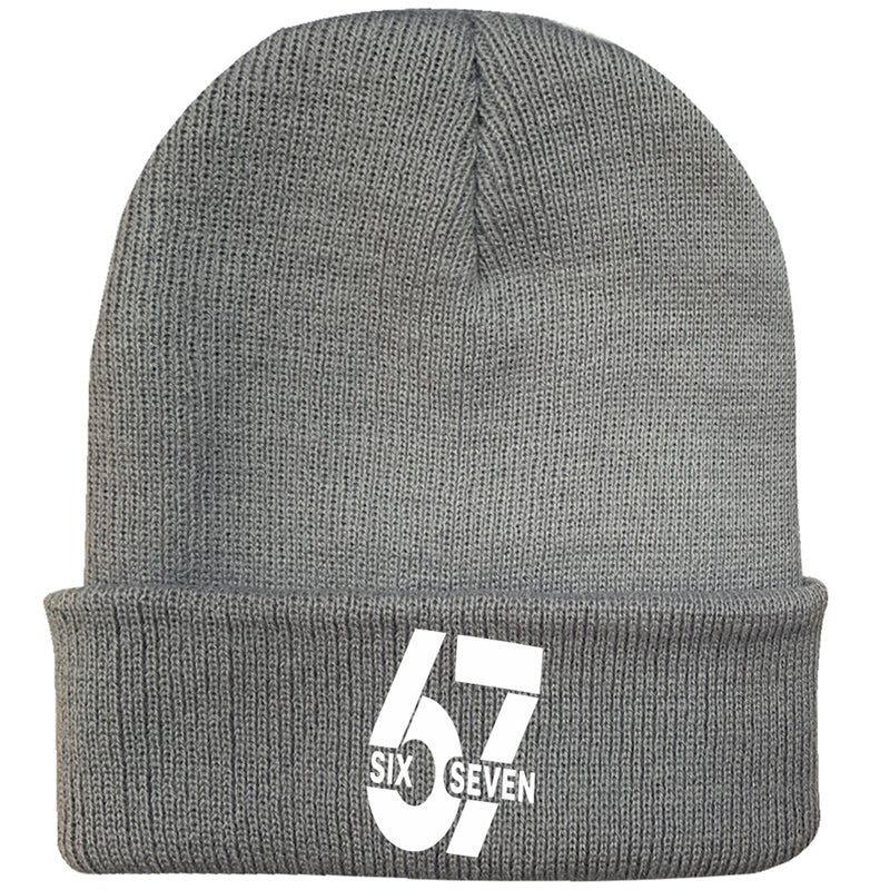 Comfortable & Warm Number 67 Graphic Beanie