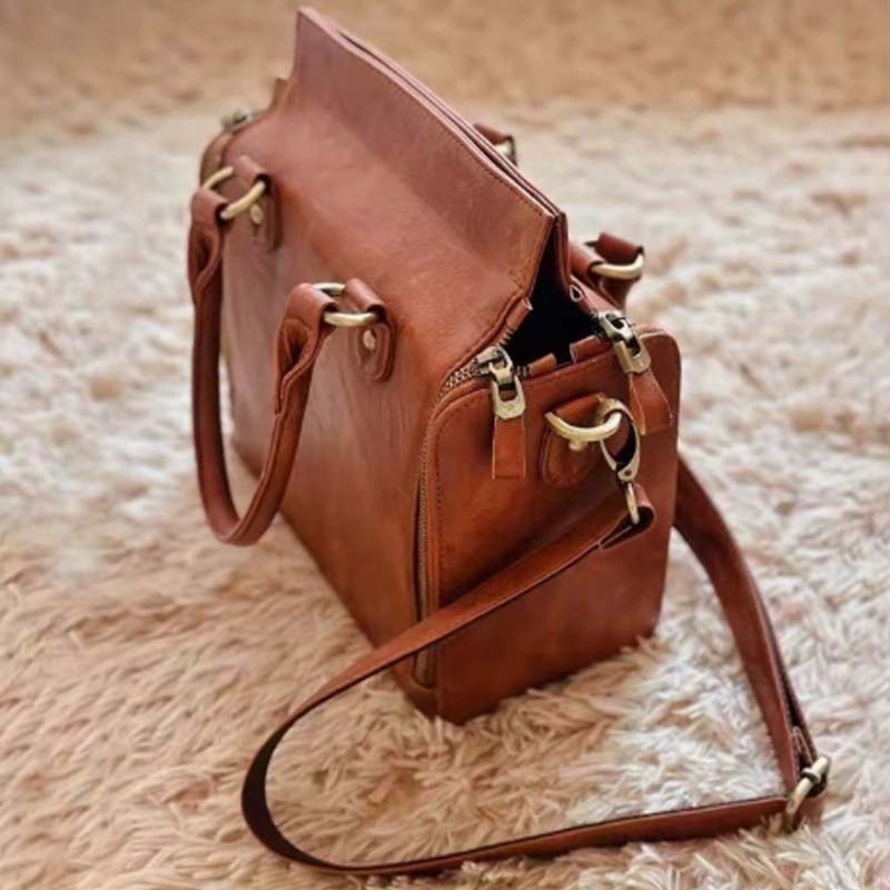 Vegan Leather Crossbody Bag for Women