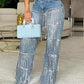 💝New Year Sale 50% OFF✨Women's Sequin Tassels Jeans