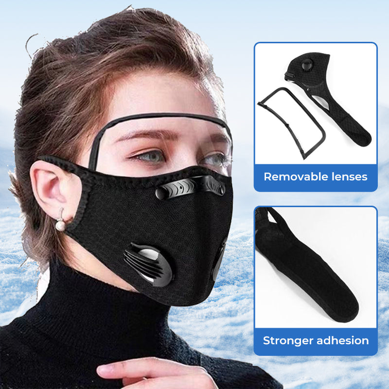 🏍️ LIMITED-TIME 50% OFF! ✨ Windproof Motorcycle Mask & Goggles – Anti-UV, 5-Layer Filter, Adjustable 🔧