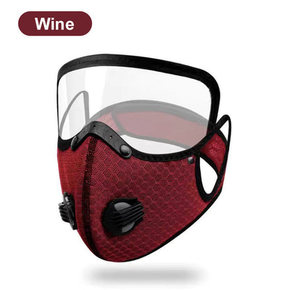 🏍️ LIMITED-TIME 50% OFF! ✨ Windproof Motorcycle Mask & Goggles – Anti-UV, 5-Layer Filter, Adjustable 🔧