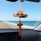 🤠 50% OFF NOW! ✨ Cowboy Hat & Cross Car Charm – Religious Car Decor, Durable Metal & Easy Clip-On 🚗⛪