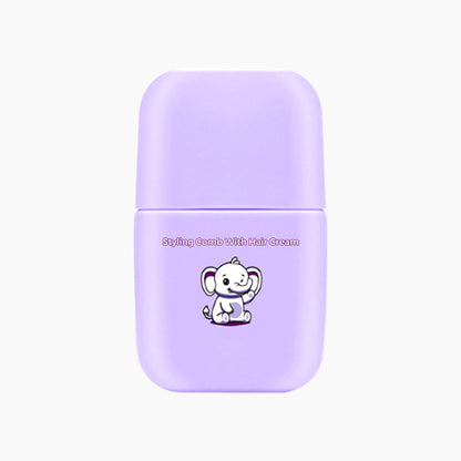 Styling Comb With Hair Cream