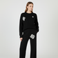 Women's Two-Piece Knit Loungewear Set
