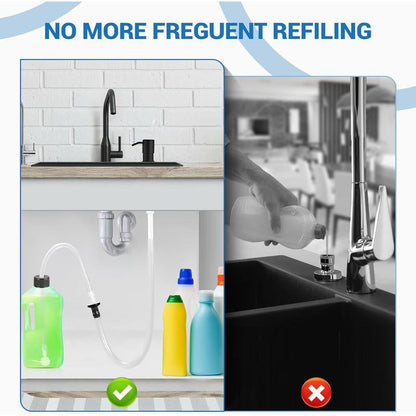 📢📢50% OFF !! ⏰Quick-Install Kitchen Sink Soap Dispenser