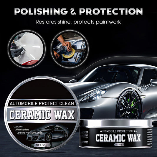 🔥🚗2-in-1 polishing and protective titanium ceramic wax paste