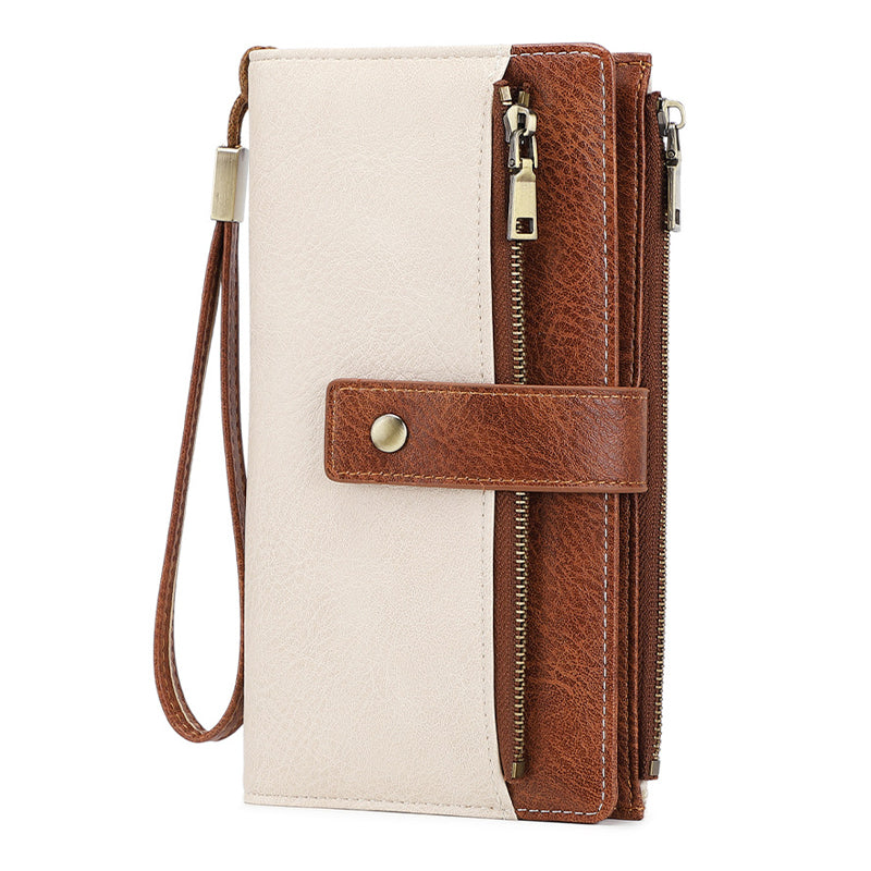 🏆Flash Sale 50% OFF⚡Women's Retro Style RFID Blocking Tri-fold Wallet