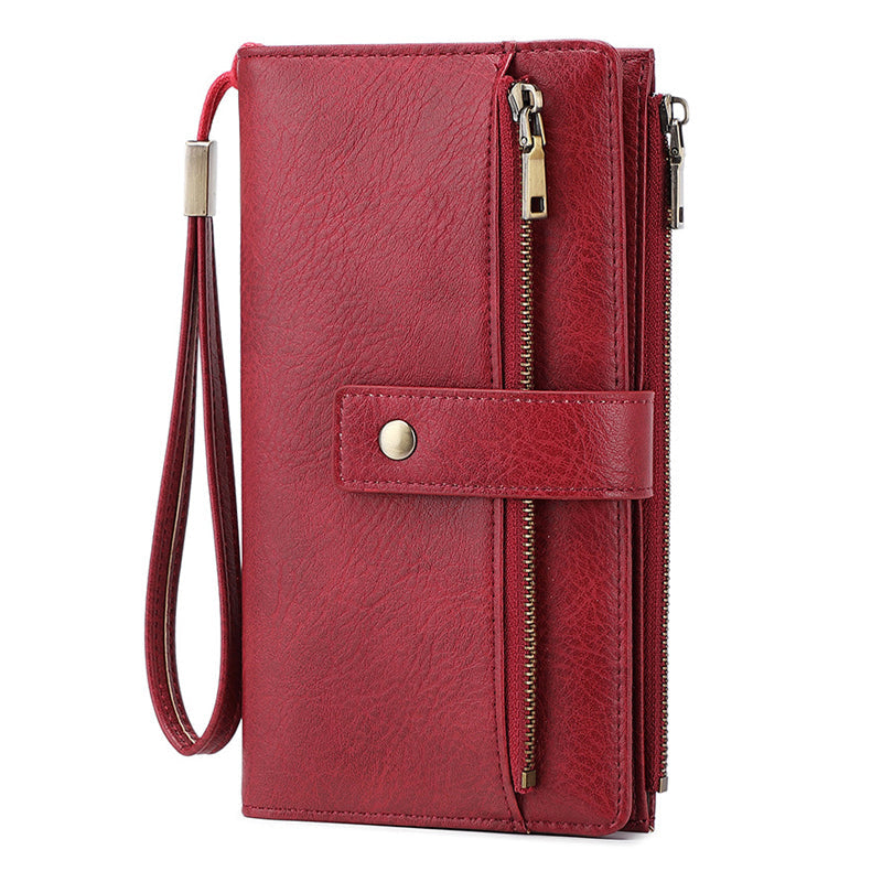 🏆Flash Sale 50% OFF⚡Women's Retro Style RFID Blocking Tri-fold Wallet
