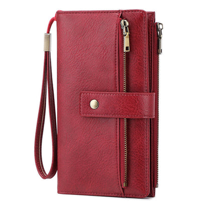 🏆Flash Sale 50% OFF⚡Women's Retro Style RFID Blocking Tri-fold Wallet