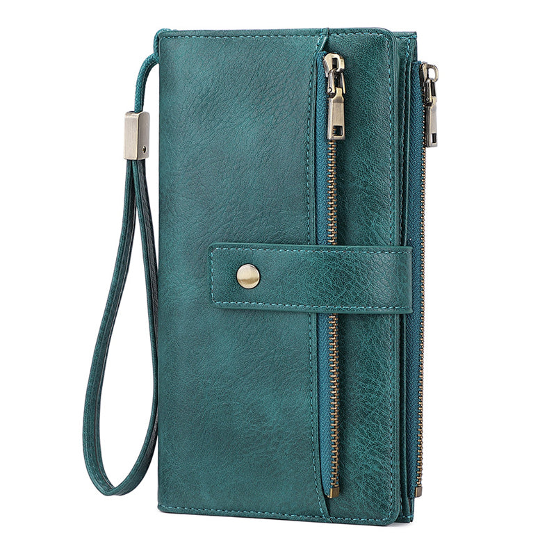 🏆Flash Sale 50% OFF⚡Women's Retro Style RFID Blocking Tri-fold Wallet