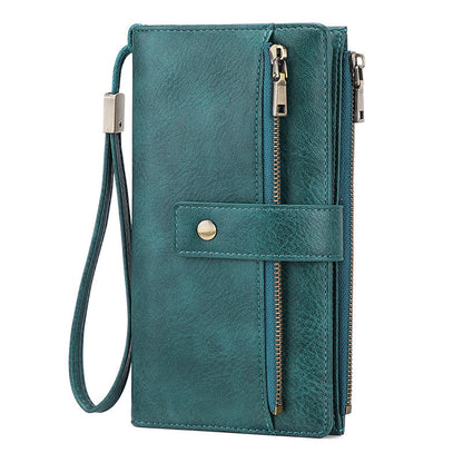 🏆Flash Sale 50% OFF⚡Women's Retro Style RFID Blocking Tri-fold Wallet