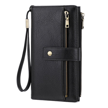 🏆Flash Sale 50% OFF⚡Women's Retro Style RFID Blocking Tri-fold Wallet