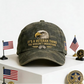 Adjustable Patriotic Eagle Embroidered Baseball Cap