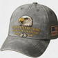 Adjustable Patriotic Eagle Embroidered Baseball Cap
