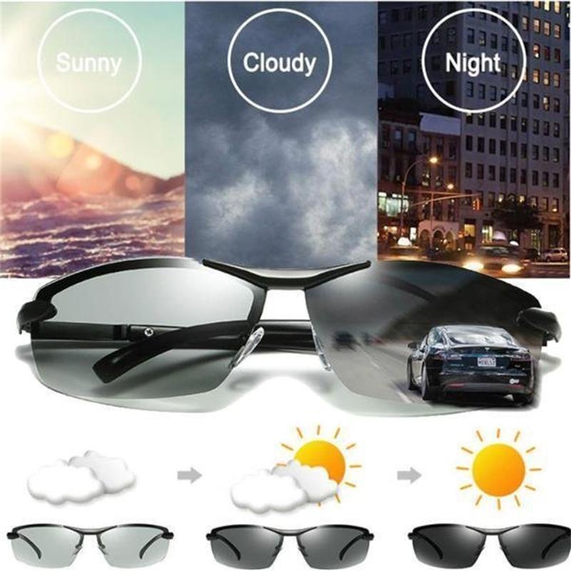 2026🔥Photochromic Sunglasses with Anti-glare Polarized Lens