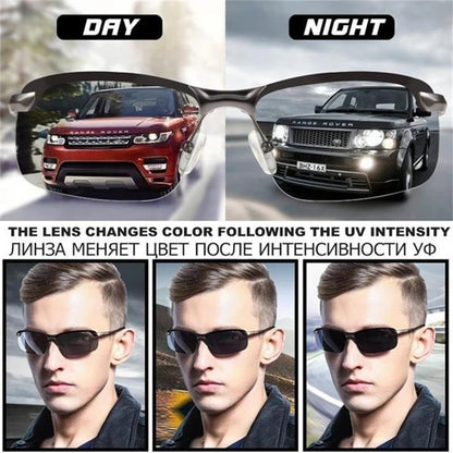 2026🔥Photochromic Sunglasses with Anti-glare Polarized Lens