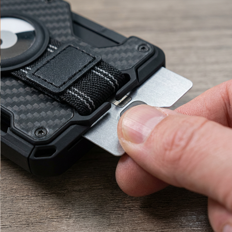 Multifunctional Magnetic Wallet with Stand