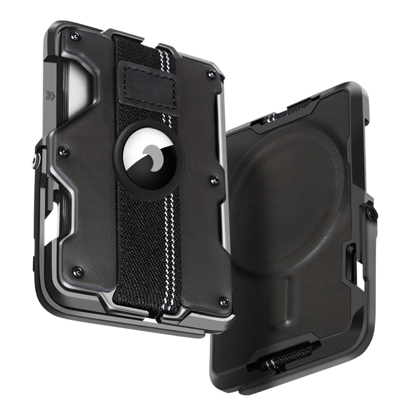 Multifunctional Magnetic Wallet with Stand