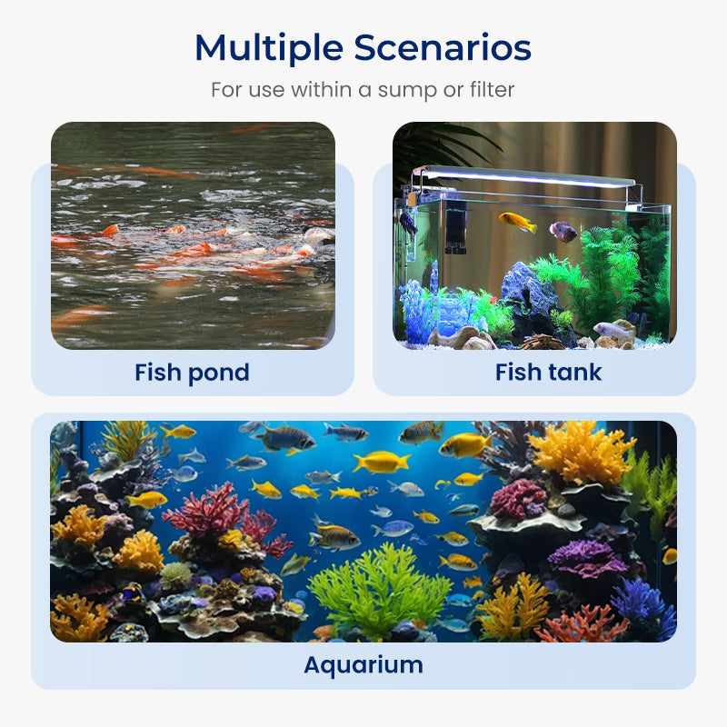 Submersible UV Sterilizer Lamp with Timer for Aquarium