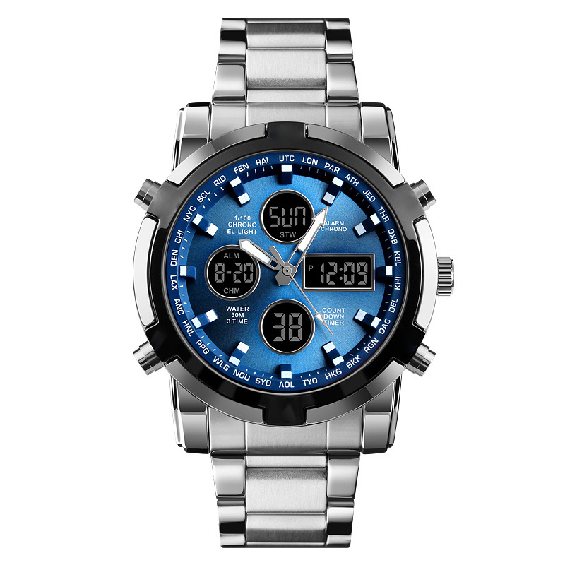 ⏳Time-Limited Special⏰Men‘s Military Watch – Analog-Digital Display, Waterproof & Shock-Resistant 🛡️