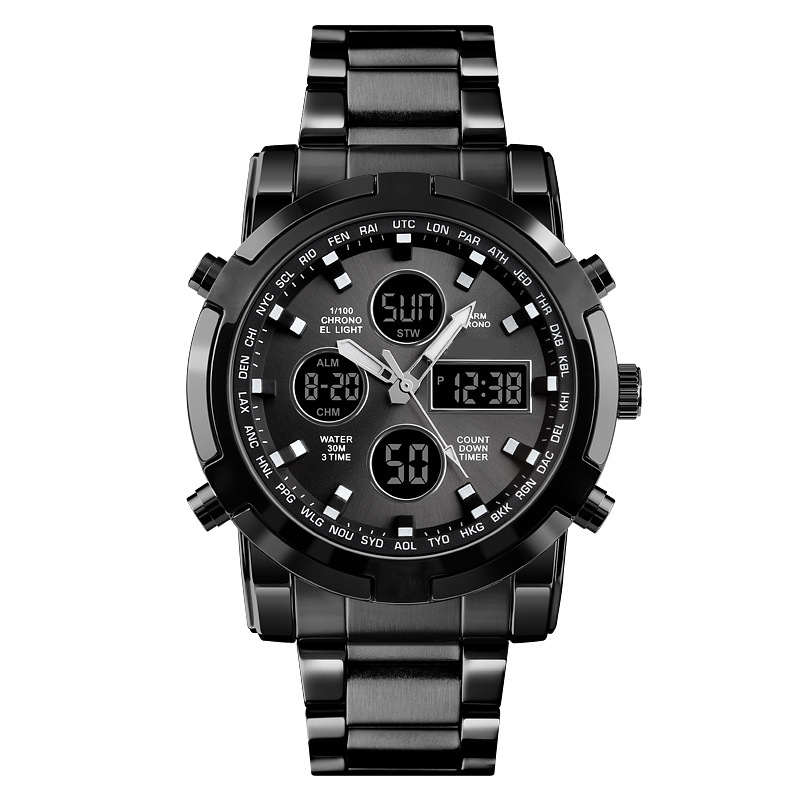 ⏳Time-Limited Special⏰Men‘s Military Watch – Analog-Digital Display, Waterproof & Shock-Resistant 🛡️