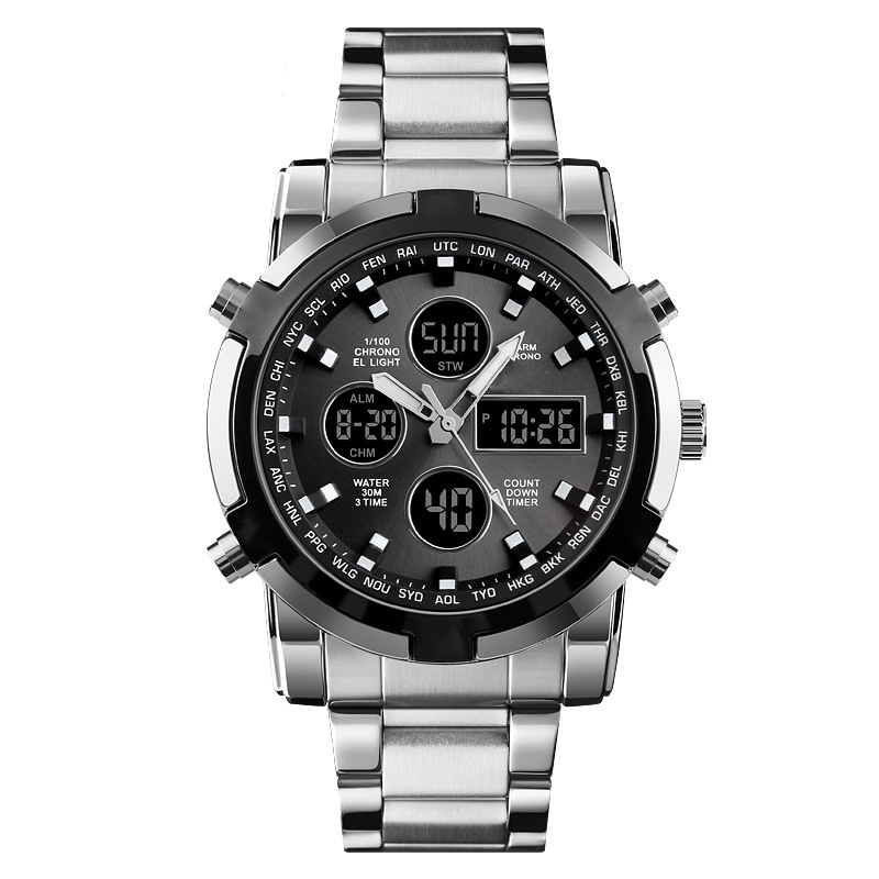 ⏳Time-Limited Special⏰Men‘s Military Watch – Analog-Digital Display, Waterproof & Shock-Resistant 🛡️