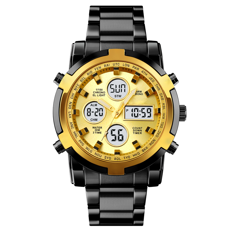 ⏳Time-Limited Special⏰Men‘s Military Watch – Analog-Digital Display, Waterproof & Shock-Resistant 🛡️