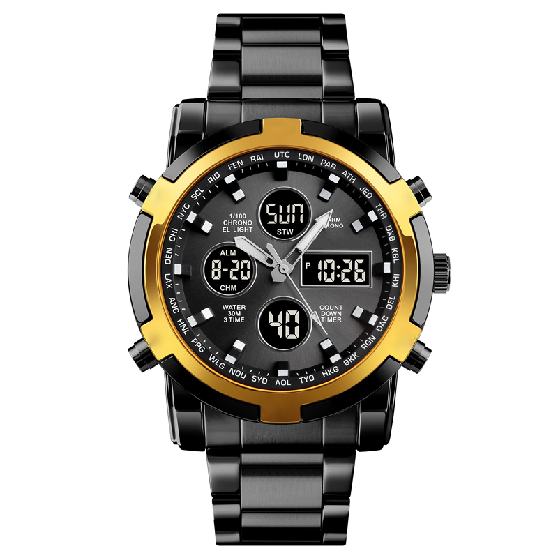 ⏳Time-Limited Special⏰Men‘s Military Watch – Analog-Digital Display, Waterproof & Shock-Resistant 🛡️