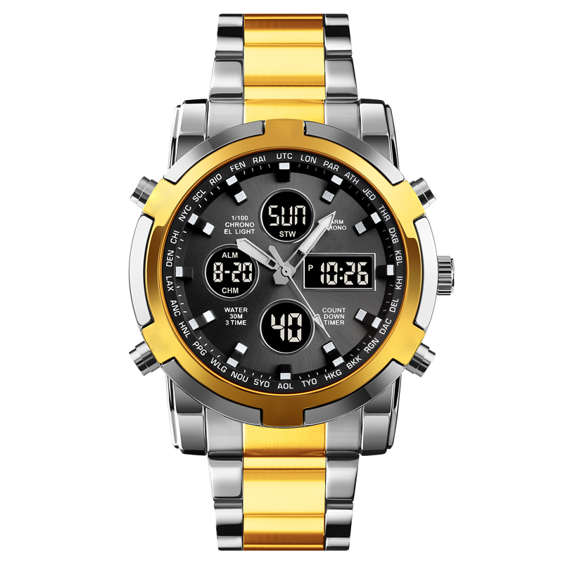 ⏳Time-Limited Special⏰Men‘s Military Watch – Analog-Digital Display, Waterproof & Shock-Resistant 🛡️