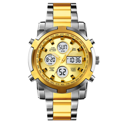 ⏳Time-Limited Special⏰Men‘s Military Watch – Analog-Digital Display, Waterproof & Shock-Resistant 🛡️