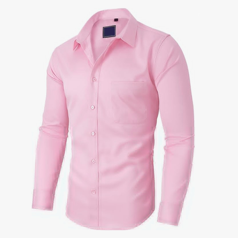 🎁2026 New Arrivals 50% OFF💥Solid-Color Long-Sleeve Shirt