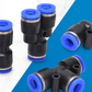 1/4 Inch Pneumatic Push-to-Connect Air Hose Fittings Kit